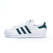 SUPERSTAR SNEAKERS Woman White green SUPERSTAR SNEAKERS Woman White green