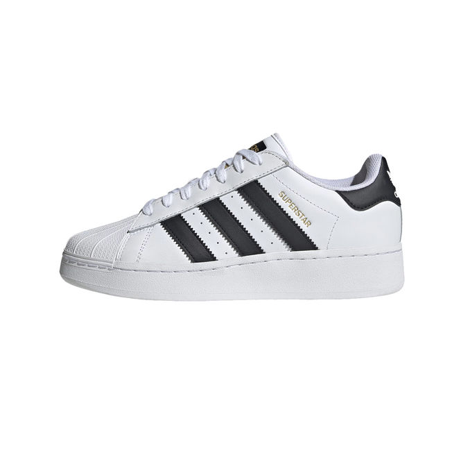 SUPERSTAR XLG SNEAKERS Unisex White Black Gold