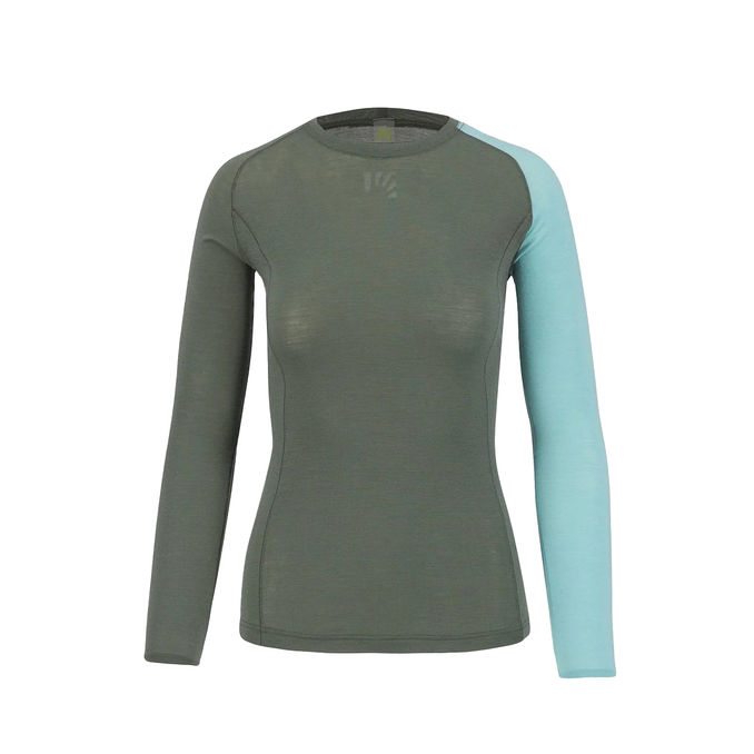 SWEATER DYNAMIC THERMAL Woman Thyme Aqua Sky