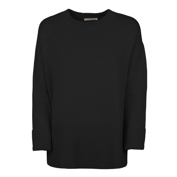 SWEATER MIXED WOOL Woman Black