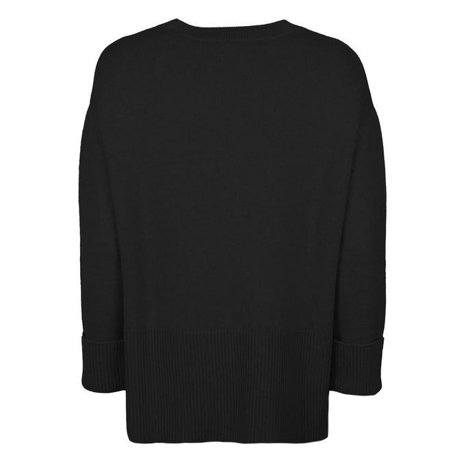 SWEATER MIXED WOOL Woman Black