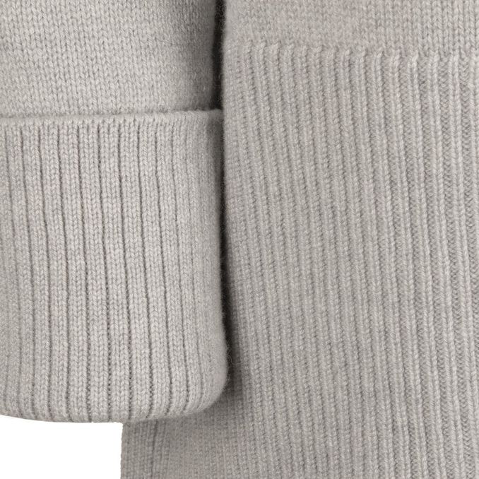 SWEATER MIXED WOOL Woman Gray