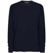 SWEATER WITH BUTTONS ON THE CUFFS SWEATER WITH BUTTONS ON THE CUFFS