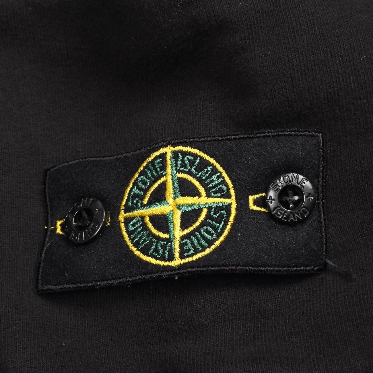stone island badge pocket jogging bottoms