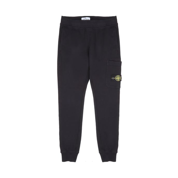 SWEATPANTS WITH POCKET ON THE LEG Kids Navy