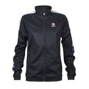SWEATSHIRT CLASSICS TAPED FULLZIP WITH SIDE BANDS Man Black White SWEATSHIRT CLASSICS TAPED FULLZIP WITH SIDE BANDS Man Black White