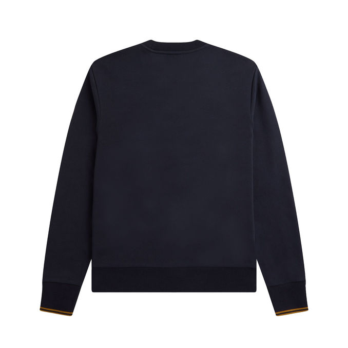 SWEATSHIRT CREW NECK Man Navy Caramel