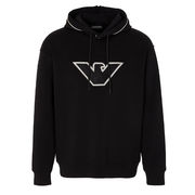 SWEATSHIRT DOUBLE JERSEY EMBROIDERY EAGLE Man Black Eagle SWEATSHIRT DOUBLE JERSEY EMBROIDERY EAGLE Man Black Eagle