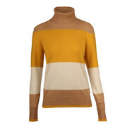 SWEATSHIRT ENERGY BLEND WOOL CACHEMIRE Woman Oil Multicolor Yellow SWEATSHIRT ENERGY BLEND WOOL CACHEMIRE Woman Oil Multicolor Yellow