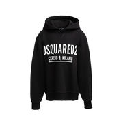 SWEATSHIRT HOODIE AND LOGO Kid Black SWEATSHIRT HOODIE AND LOGO Kid Black