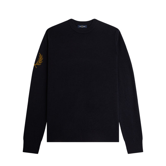SWEATSHIRT LAUREL CROWN Man Navy