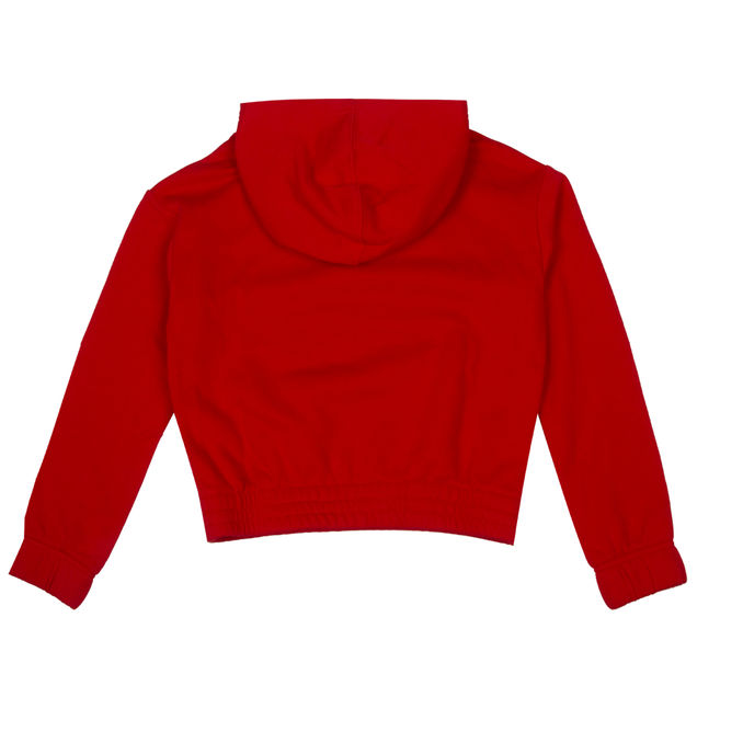 SWEATSHIRT LOGO GLITTER Girl University Red