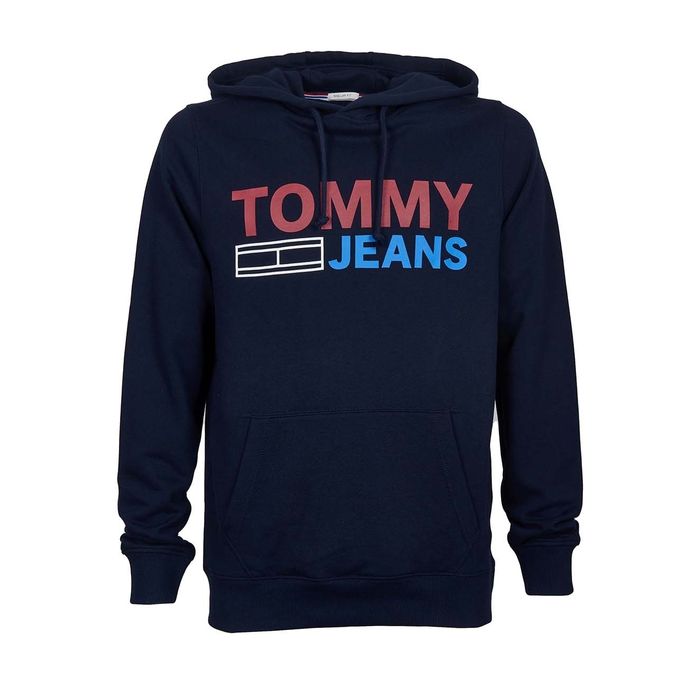 red tommy jeans sweatshirt