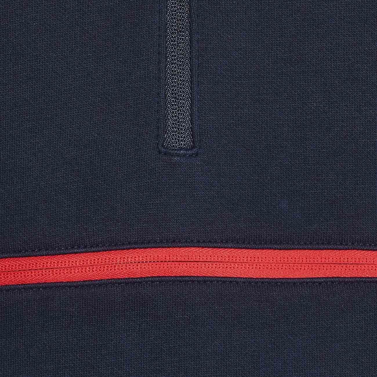 champion sweater navy blue jeans