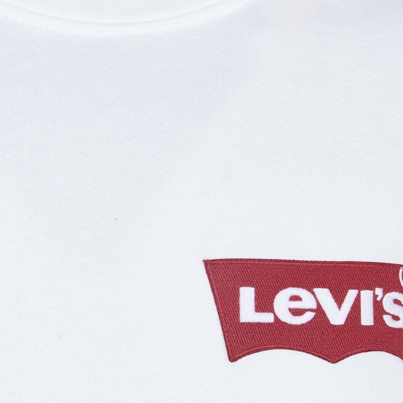 modern logo crewneck sweatshirt