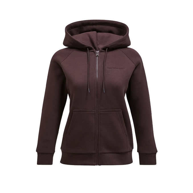 SWEATSHIRT ORIGINAL SMALL LOGO Woman Desert Plum 