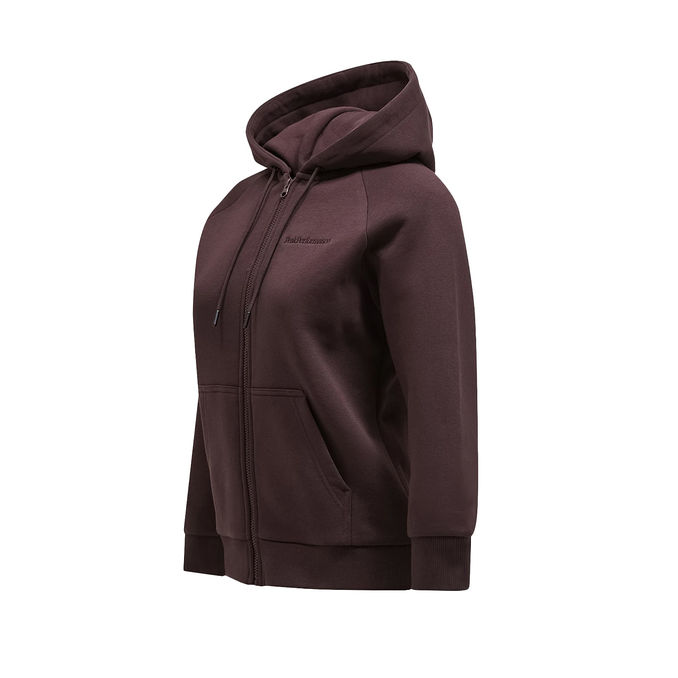 SWEATSHIRT ORIGINAL SMALL LOGO Woman Desert Plum 