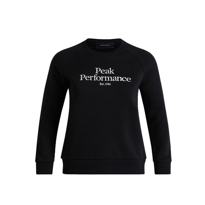 SWEATSHIRT ORIGINAL Woman Black Off White