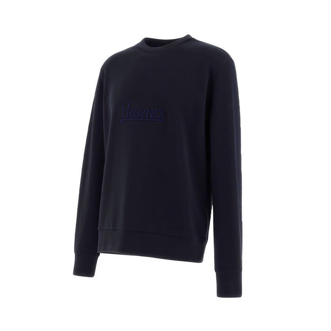 SWEATSHIRT PORTALOGO Man Blue