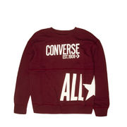 SWEATSHIRT PRINT ALL STAR Boy Bordeaux SWEATSHIRT PRINT ALL STAR Boy Bordeaux