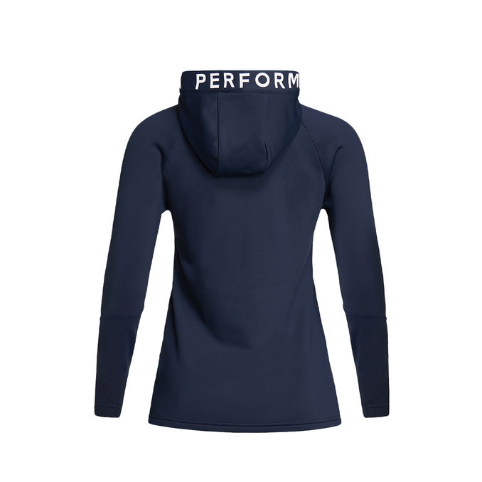 SWEATSHIRT RIDER WITH ZIP Woman Blue Shadow