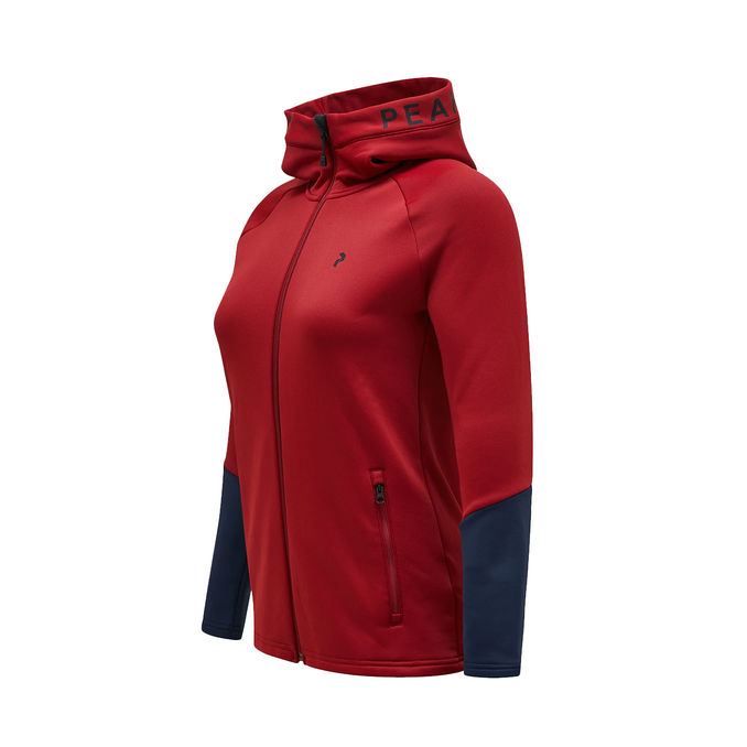 SWEATSHIRT RIDER Woman Sundried Tomato Blue Shado