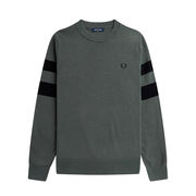 SWEATSHIRT SLEEVES WITH LINE Man Green Field SWEATSHIRT SLEEVES WITH LINE Man Green Field