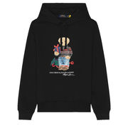 SWEATSHIRT TEDDY PATCH Man Black Gift Bear SWEATSHIRT TEDDY PATCH Man Black Gift Bear