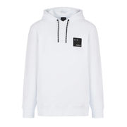 SWEATSHIRT WITH CAP LOGO ON COVER Man white SWEATSHIRT WITH CAP LOGO ON COVER Man white