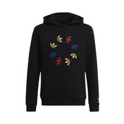 SWEATSHIRT WITH CIRCULAR LOGO Kid Black SWEATSHIRT WITH CIRCULAR LOGO Kid Black