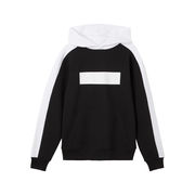 SWEATSHIRT WITH CONTRAST INSERTS AND BLOCKING LOGO Man Black SWEATSHIRT WITH CONTRAST INSERTS AND BLOCKING LOGO Man Black