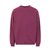 SWEATSHIRT WITH EMBROIDED LOGO Man Grape Wine SWEATSHIRT WITH EMBROIDED LOGO Man Grape Wine