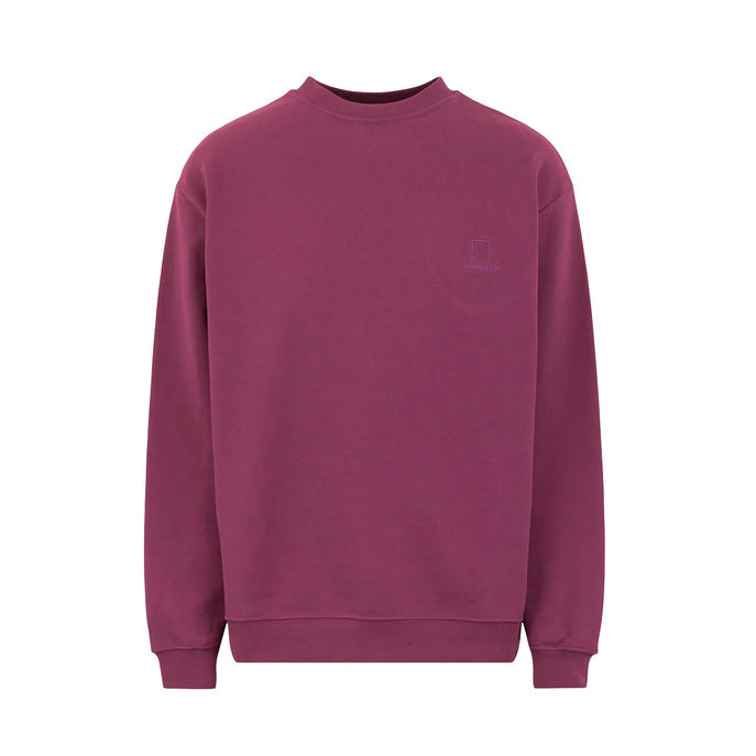 SWEATSHIRT WITH EMBROIDED LOGO