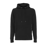 SWEATSHIRT WITH HOOD AND LOGO ON THE SIDE Man Black SWEATSHIRT WITH HOOD AND LOGO ON THE SIDE Man Black