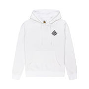 SWEATSHIRT WITH HOOD AND POCKET WITH ELLIPTICAL PRINT Man Optical White SWEATSHIRT WITH HOOD AND POCKET WITH ELLIPTICAL PRINT Man Optical White