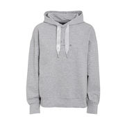 SWEATSHIRT WITH HOOD AND STUDS Woman Grey SWEATSHIRT WITH HOOD AND STUDS Woman Grey