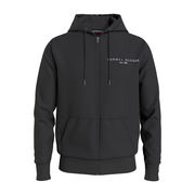SWEATSHIRT WITH HOOD AND ZIP Man Black SWEATSHIRT WITH HOOD AND ZIP Man Black