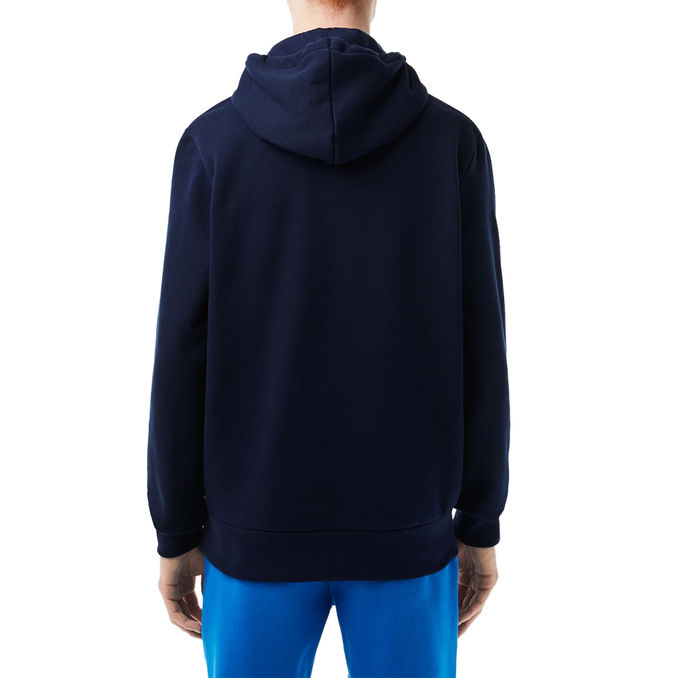 SWEATSHIRT WITH HOODIE Man Blue