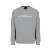 SWEATSHIRT WITH LOGO LETTERING Man Grey SWEATSHIRT WITH LOGO LETTERING Man Grey