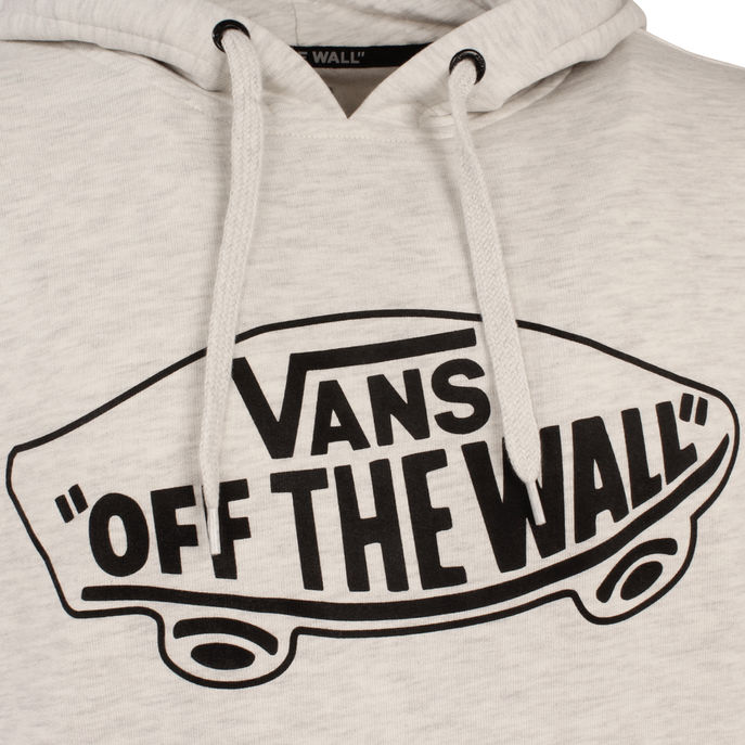 SWEATSHIRT WITH LOGO PRINT Man Oatmel Heather