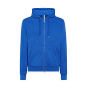 SWEATSHIRT ZIP COLD DYE Man Blue SWEATSHIRT ZIP COLD DYE Man Blue