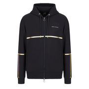 SWEATSHIRT ZIP RAMADAN Man Black Gold Logo SWEATSHIRT ZIP RAMADAN Man Black Gold Logo