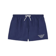 SWIM TRUNKS WITH LOGO Man Blue Copy SWIM TRUNKS WITH LOGO Man Blue Copy