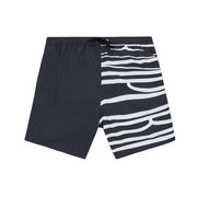 SWIM TRUNKS WITH LOGO PATTERN Man EWA Black SWIM TRUNKS WITH LOGO PATTERN Man EWA Black