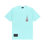 T-SHIRT CON STAMPA SUL PETTO Uomo Light Blue T-SHIRT CON STAMPA SUL PETTO Uomo Light Blue