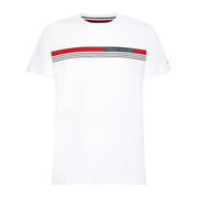T-SHIRT CORP CHEST FRONT LOGO Man White T-SHIRT CORP CHEST FRONT LOGO Man White