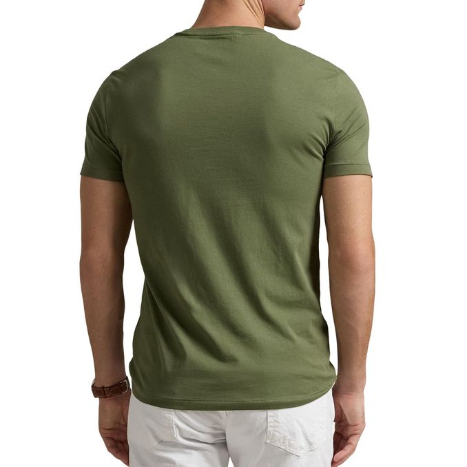 T-SHIRT CREWNECK SLIM FIT JERSEY Man Garden Trail
