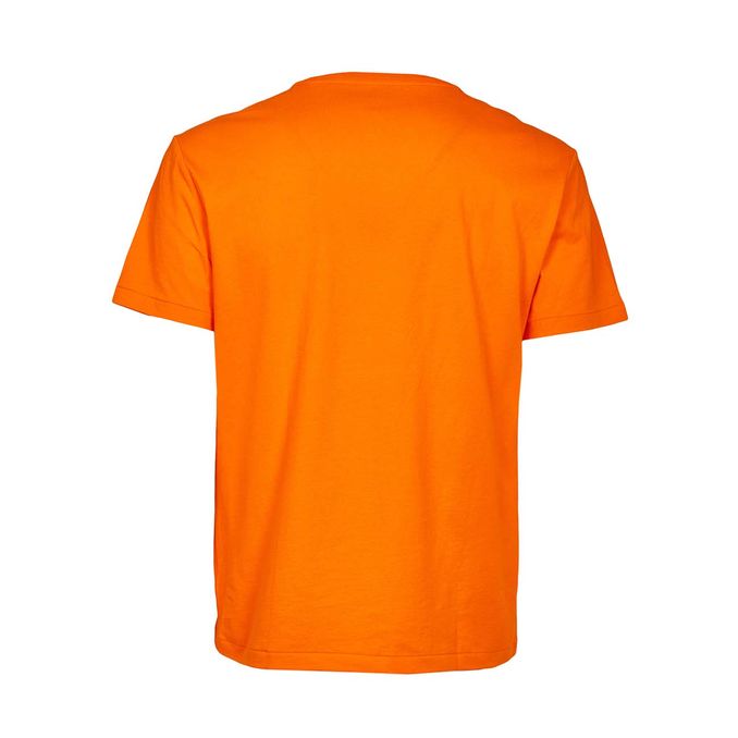 T-SHIRT CUSTOM SLIM IN JERSEY Man Orange
