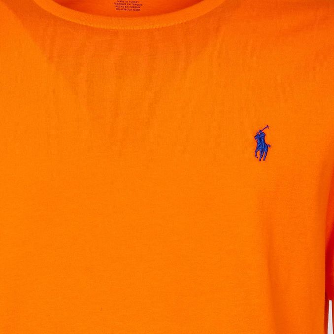 T-SHIRT CUSTOM SLIM IN JERSEY Man Orange
