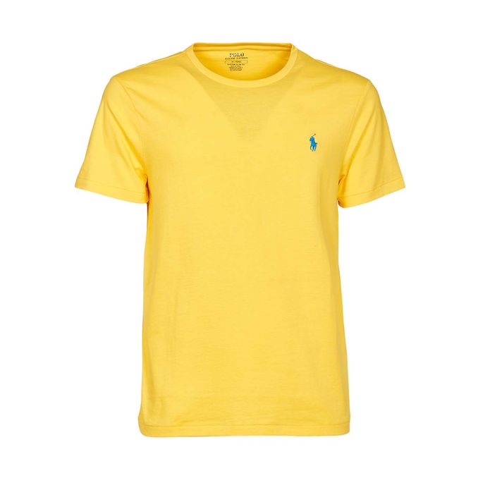 T-SHIRT CUSTOM SLIM IN JERSEY Man Yellow